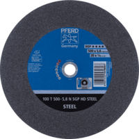 PFERD TOOLS HEAVY DUTY SGP až do priemeru 2000 mm 100 T 500-5,8 Q SGP HD OCEĽ/40,0