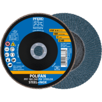 PFERD TOOLS POLIFAN-Disky s plochým okrajom PFF 180 Z 40 PSF STEELOX