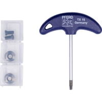 PFERD TOOLS Frézovacie nástroje s rezacími vložkami ASS-R12 115/125 ALUMASTER