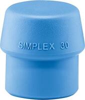 Hlava SIMPLEX 30mm TPE mäkká typ 3201 Halder