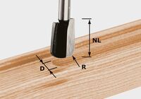 FESTOOL Fréza na odvodnovacie drážky HW S8 R5