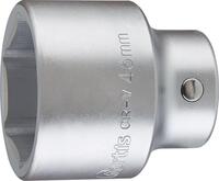 FORTIS Hlavica 1/2" 6 hran 46 x 65mm CrV DIN3124 Fortis