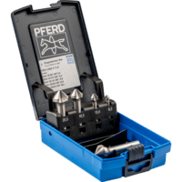 PFERD TOOLS Nástroje na vŕtanie a ponáranie SET KES HSSE DIN 335 C90° 5