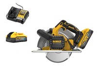 DeWALT Dewalt Aku kotúčová píla 184 mm na rezanie kovov 18V XR, 2x 5,0 Ah Li-Ion DCS383H2