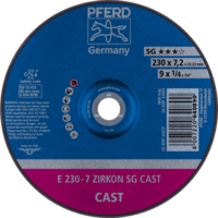 PFERD TOOLS Brúsky E 230-7 ZIRKON SG LIATINA