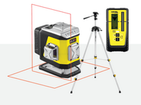 NIVEL SYSTEM Laser krížový 2x 360° s červeným lúčom CL2R Set