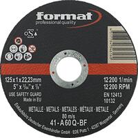 FORMAT Kotúč rezný 125 x 1mm oceľ Format