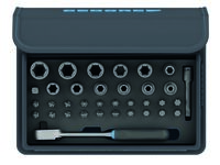 GEDORE TC 666-MU-20 Sada nástrčných kľúčov s ráčnou 1/4" 35-dielna