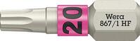WERA Bit z TVrého materiál 1/4" DIN 3126 C6.3 T20x25mm s funkciou uchytenia Wera