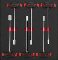 Nástrojový modul 2/3 T-rukoväť nástrčný kľúč FORMAT