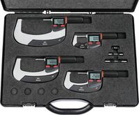 Sada mikrometrov digi 4diel 0-100/0,001mm IP65 40 EWRi-L Mahr