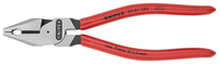 KNIPEX 02 01 180 SB Kombinované kliešte s veľkou pákovou silou poplastované čierne atramentované 180