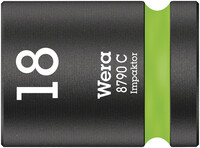 WERA 8790 C Impaktor Nástrojová hlava, upínacia časť 1/2", 18 x 38 mm