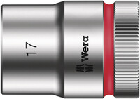WERA 8790 HMC Nástrčná hlavice Zyklop, upínacia časť 1/2", 17 x 37 mm