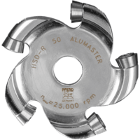 PFERD TOOLS Frézovacie nástroje s rezacími vložkami HSD-R 50 ALUMASTER