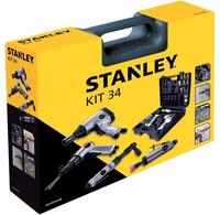 STANLEY - Kompresory Sada pneumatického príslušenstva 34 dielna  8221074STN