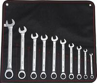 FORMAT Sada kľúčov očko-vidlicových 10 diel 8 - 24mm račňa taška Format