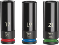 WERA Wheel Impaktor C Set 1 sada nástrčných hlavic ("ořechů"), upínacia časť 1/2", 3-dielna