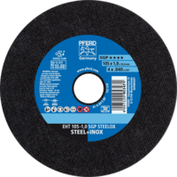 PFERD TOOLS Rezné kotúče EHT 105-1,0 SGP STEELOX/16,0