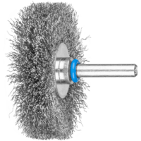 PFERD TOOLS Kolesové kefy s montážnym hriadeľom RBU 6010/6 INOX 0,20