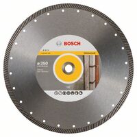 BOSCH Diamantový rezací kotouc Expert for Universal Turbo 350 x 20 / 25,40 x 2,2 x 12 mm