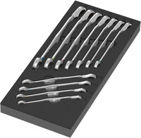 WERA 9733 Kľúč Joker Switch 6001 v penovej vložke, set 1, 11 dielny