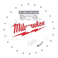 MILWAUKEE Fa fűrészlap 160X20X2,2X24ATB
