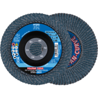 PFERD TOOLS POLIFAN-Disky s plochým okrajom PFR 125-M Z40 SGP CURVE STEELOX (2)