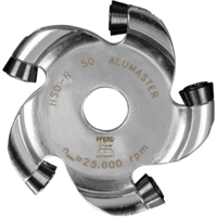 PFERD TOOLS Frézovacie nástroje s rezacími vložkami HSD-R 50 ALUMASTER HICOAT