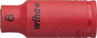 Hlavica 1/4" 6 hran 6 x 42mm VDE 43091 Wiha