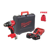 MILWAUKEE M18BLPDRCMC-402C AKU PRÍKLEPOVÁ VŔTAČKA  4933499458