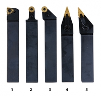 OPTIMUM HM 20 mm-es esztergálószerszámok, készlet - 5 db