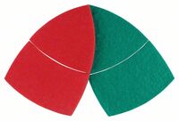 BOSCH 2608607419 - 2-dielna súprava čistiacich rún 102 x 62, 93 mm