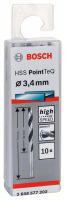 BOSCH Skrutkovitý vrták HSS PointTeQ 3,4 mm