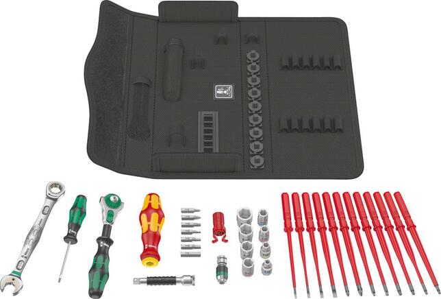 WERA Nástrojová súprava W1 ZollÚdržba 35-dielna v textilnej krabici Wera