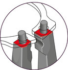 GEDORE S 8000 E Sada montážnych klieští 4 ks.