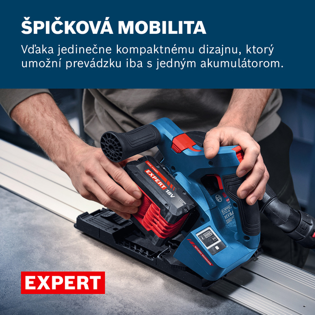 BOSCH EXPERT EXKT18V-52G - Akumulátorová zanorovacia píla BITURBO sólo - 06016B4100