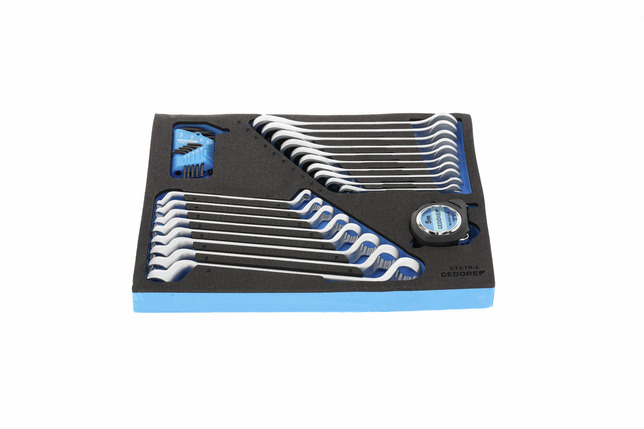 GEDORE TS CT2-7R-2 Sada kľúčov v module 2/4 kontrolných nástrojov