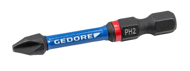 GEDORE 666 TR50 PH1-02 Sada bitov PH1-02 Torsion krížových PH 1, dĺžka 50 mm