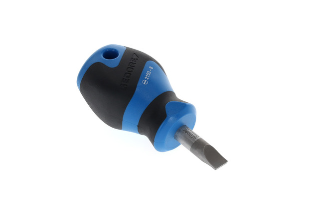 GEDORE 2153 8 Skrutkovač krátky, plochý 8 mm