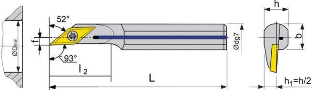 FORMAT Držiak plátkov 52st. VHM s IK A16M SVJCL 11 Format