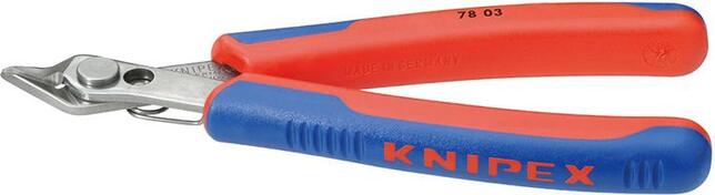 KNIPEX Klešte štípací bocní 125mm inox Electronic SuperKnips / 7803125 Knipex