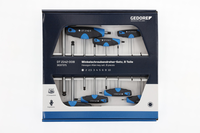 GEDORE DT 2142-008 Sada kľúčov s uhlom 8 -členná