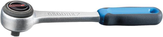 GEDORE Umschaltknarre 1/4&quot; 72Zähne 129mm 2093U-3 Gedore