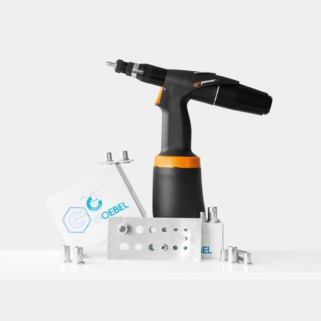 GOEBEL Blindnítovacie zariadenie airPower 4 zdvih 7 / 18,7 kN Goebel