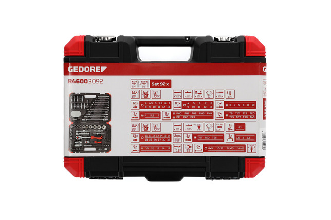 GEDORE RED Sada gola 1/4 1/2 92 diel R46003092 Gedore Red