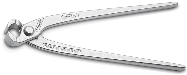 KNIPEX 99 04 220 EAN Armovacie kliešte (Armovacie kliešte) lesklo pozinkované 220 mm