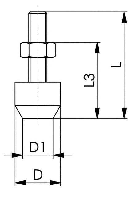 Skrutka prítlačná 6880 ESD veľkosť 0/1 AMF