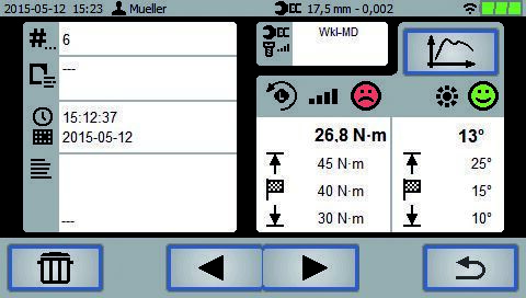 GEDORE Displej E-torc Q R so skenerom