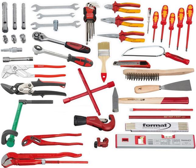 FORMAT Sada náradia 50 diel sanitárna V L-boxxe Format